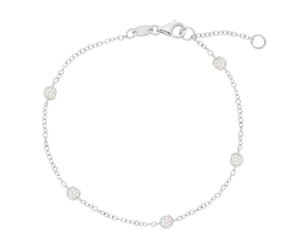 Bracciale Babila Milano Donna in Oro bianco Diamante 0.27 Ct BBET05CB05 - BBET05CB05